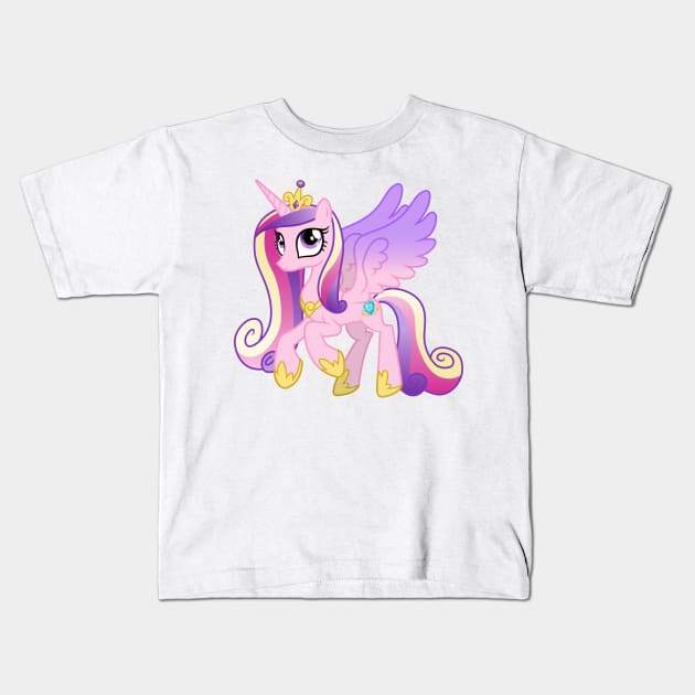 Princess Cadance FiM Kids T-Shirt by CloudyGlow